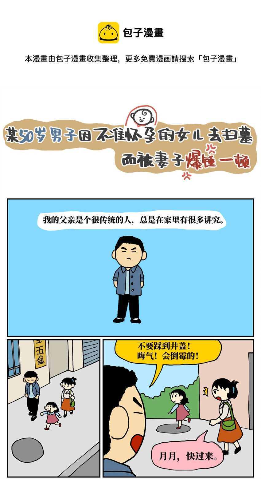 《没有童话的世界》06 某50岁男子因不准怀孕的女儿去扫墓而被妻子爆锤一顿 第1页