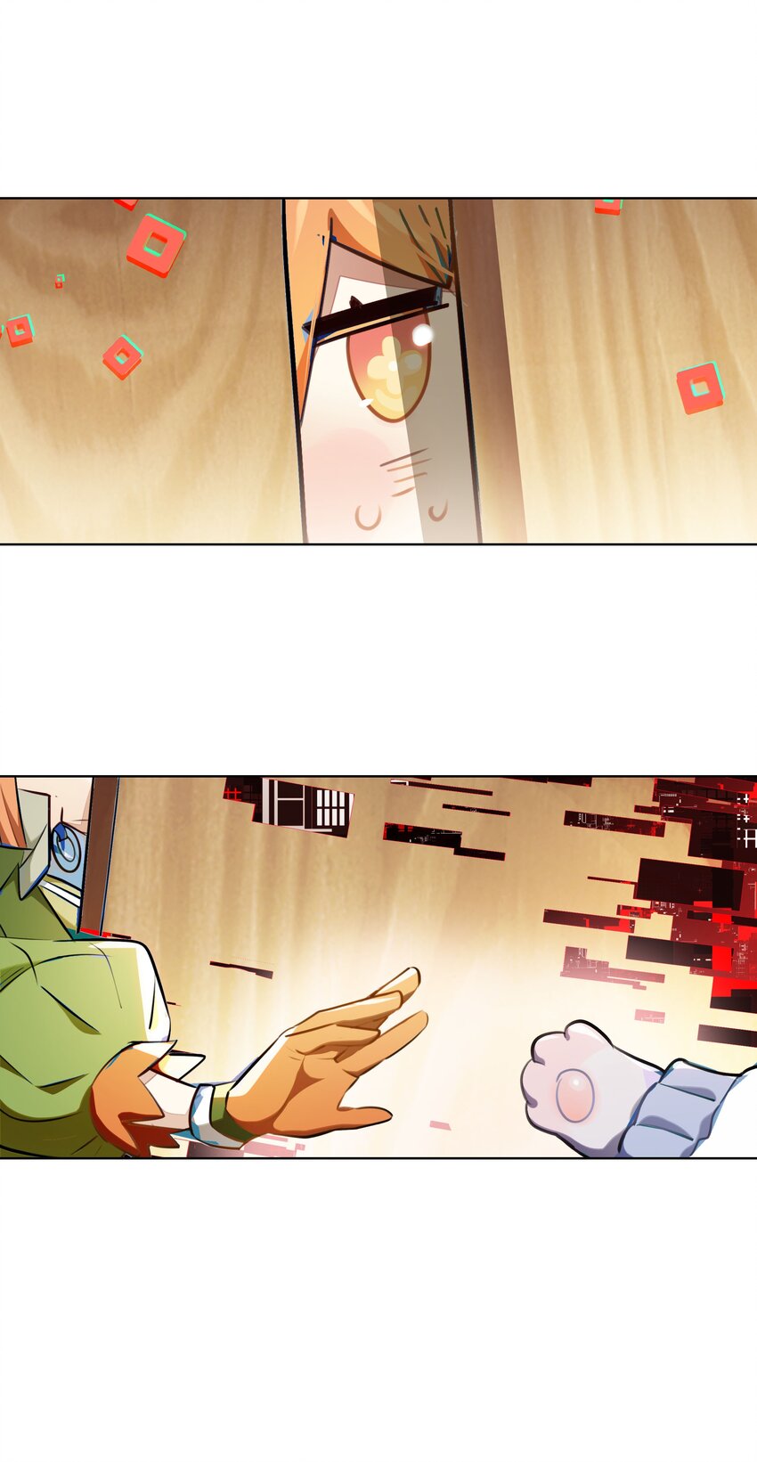 《VR聊天室无法下线》001 开门能解锁与兔兔的异世界冒险吗？ 第31页