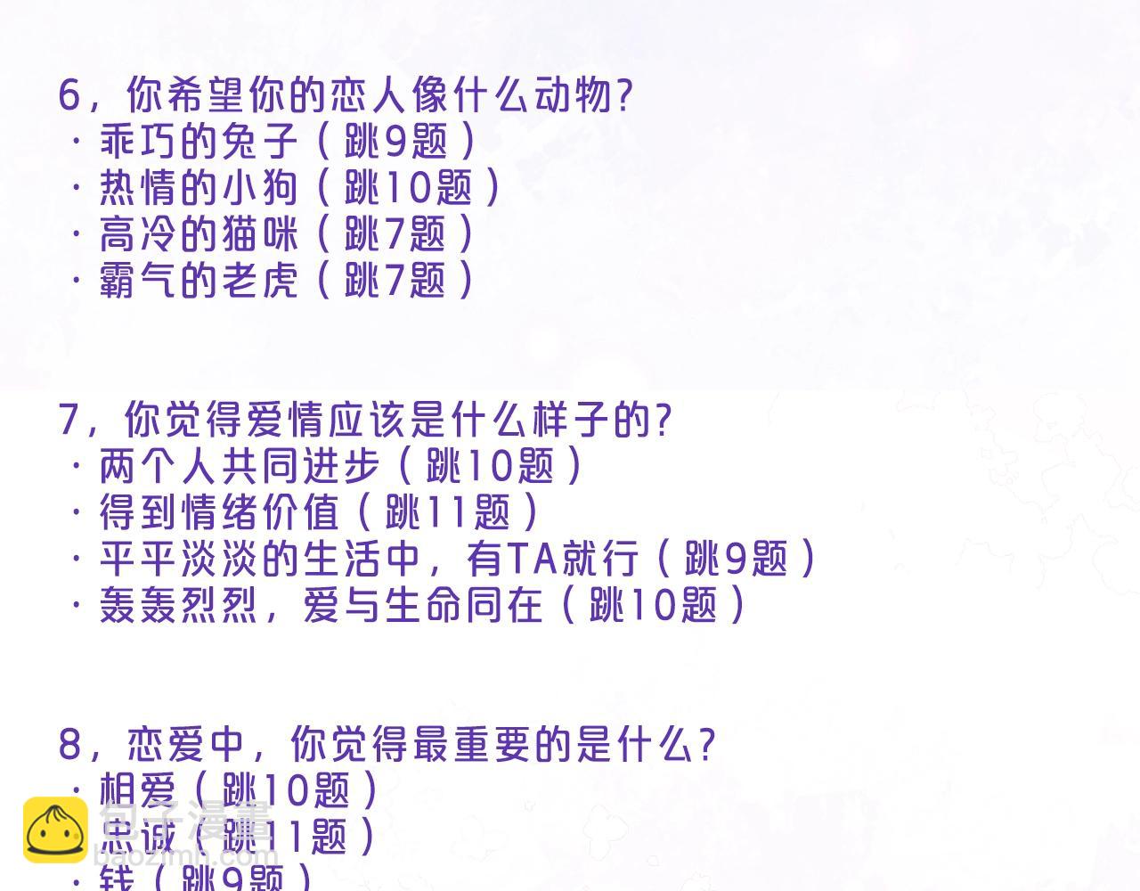 《偷偷藏不住-热播剧同名漫画》第8期【互动】测测你的恋爱观像谁 第4页