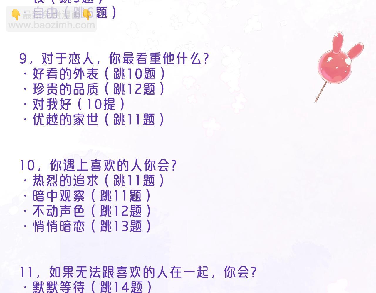 《偷偷藏不住-热播剧同名漫画》第8期【互动】测测你的恋爱观像谁 第5页
