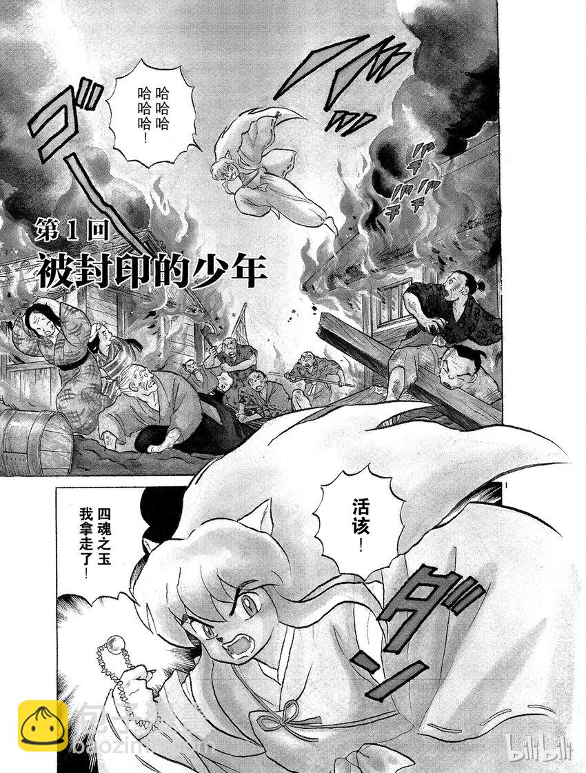 《犭夜叉（WIDE版）》1 被封印的少年 第3页