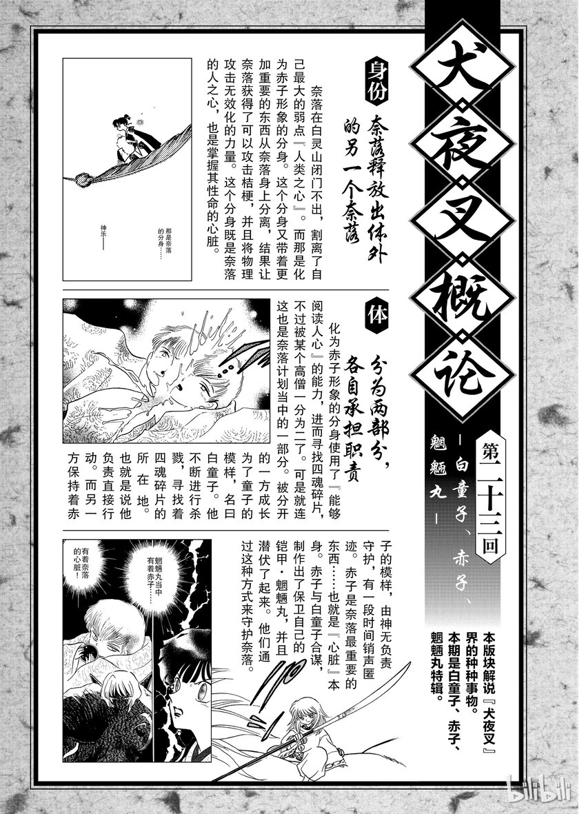 《犭夜叉（WIDE版）》后记23 犭夜叉概论 白童子、赤子、魍魉丸 第1页