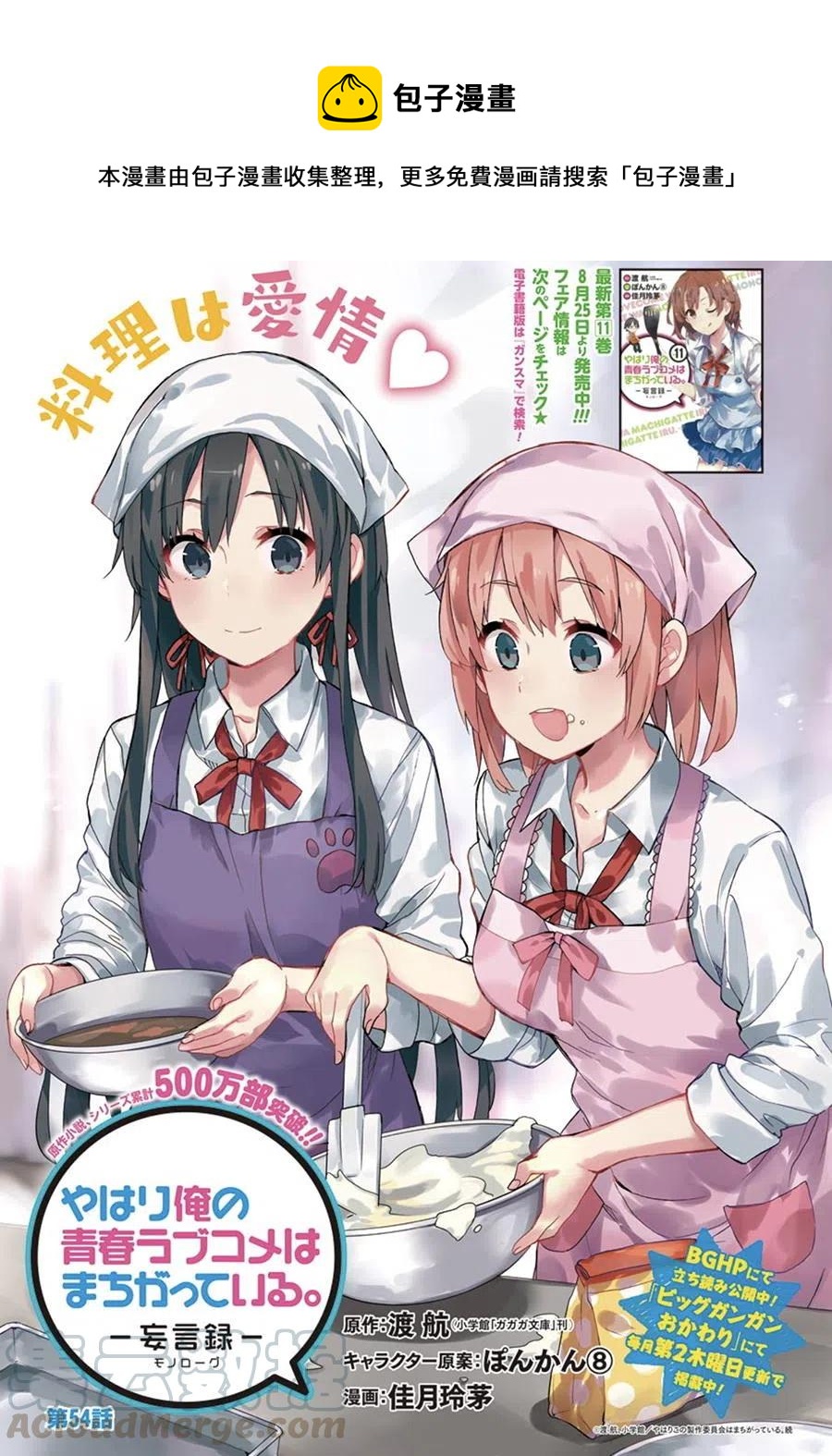 《我的青春恋爱物语果然有问题。-妄言录-》54 第54话 第1页