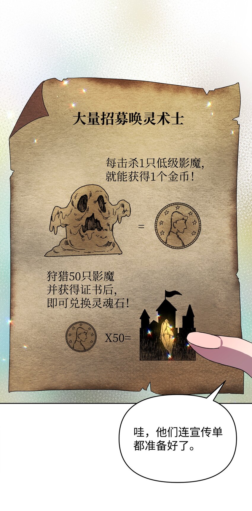 《召唤美男英雄的代价》12 应征临时工 第36页