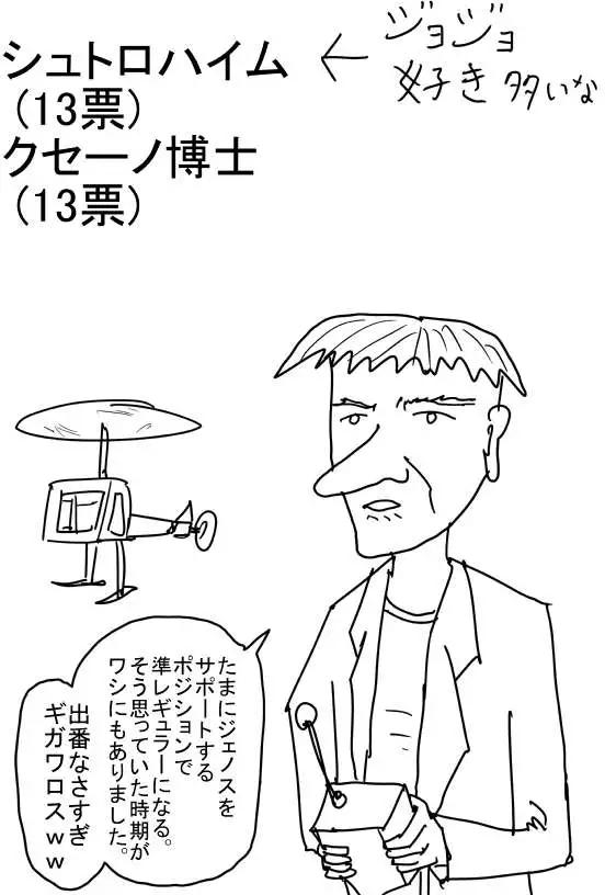 《一拳超人原作版》第二次人气投票 第13页