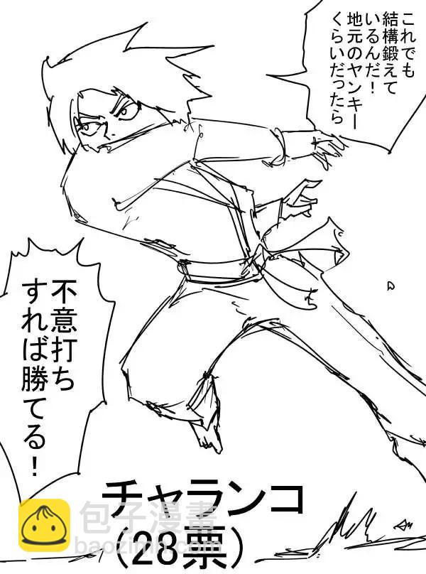 《一拳超人原作版》第二次人气投票 第23页