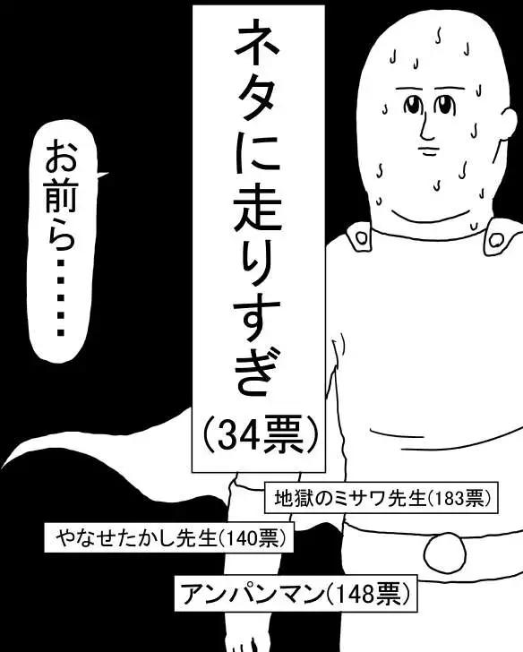 《一拳超人原作版》第二次人气投票 第28页