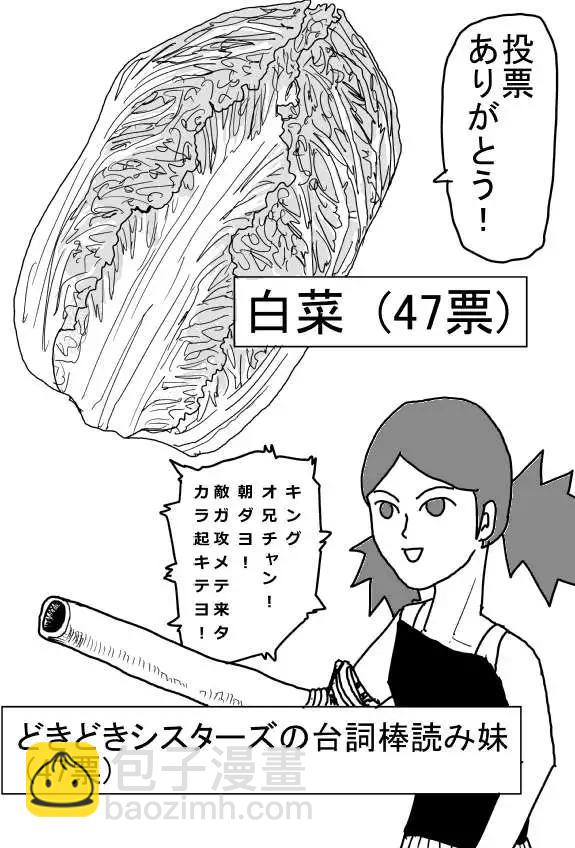 《一拳超人原作版》第二次人气投票 第31页