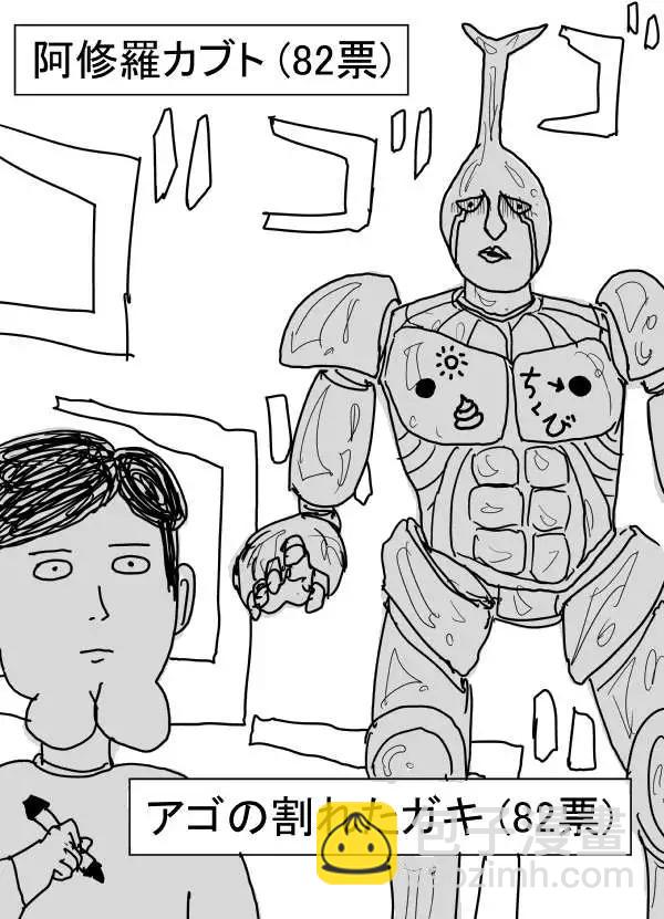 《一拳超人原作版》第二次人气投票 第40页