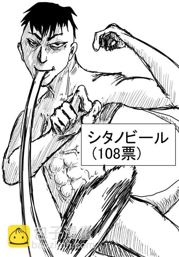 《一拳超人原作版》第二次人气投票 第46页