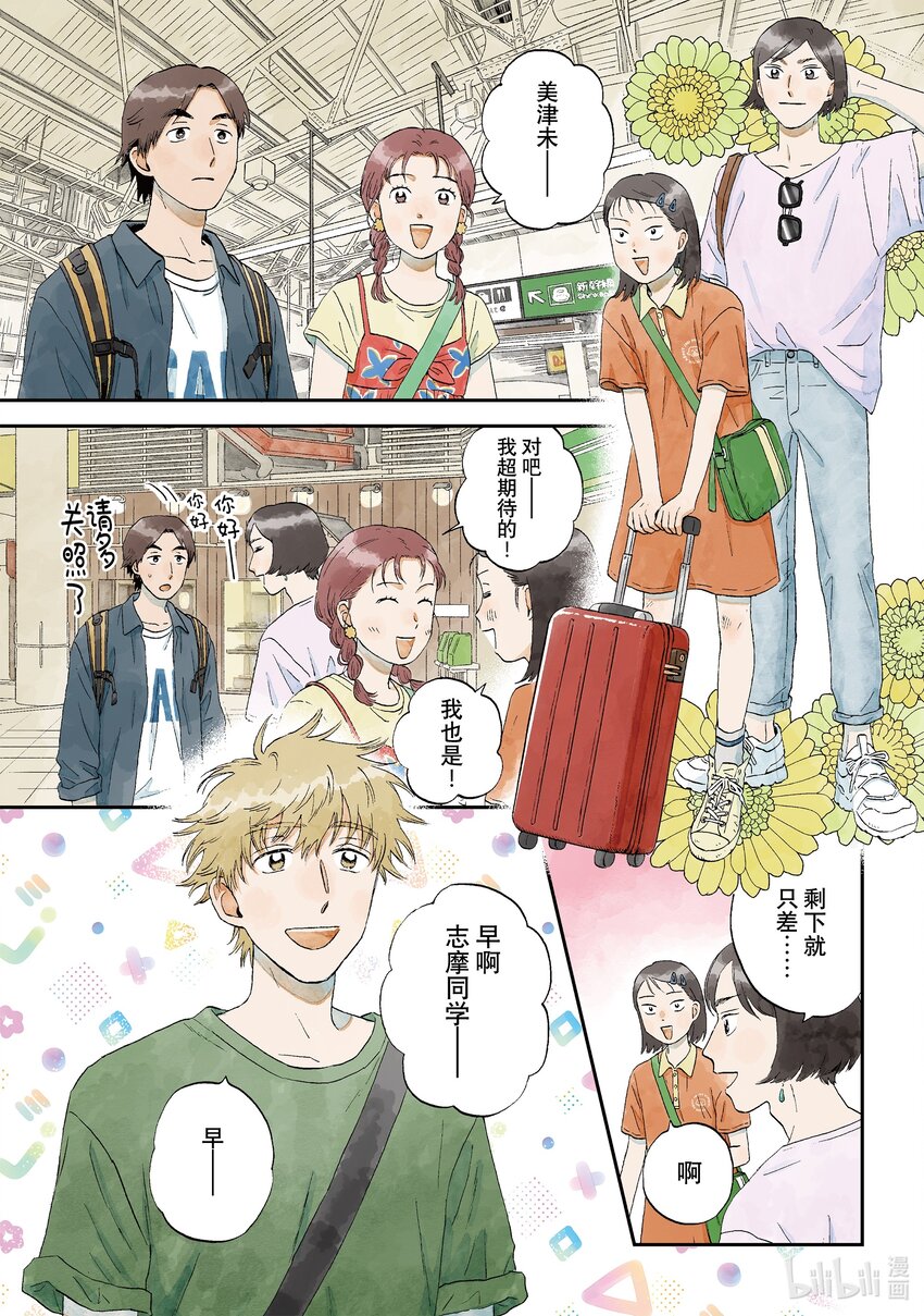 《跳跃和乐福鞋》scene51 期待满满的海边之旅 第1页