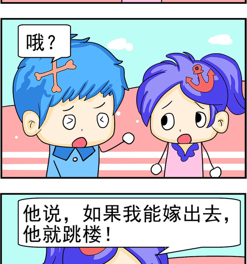 《呆萌配腹黑1》第041话 跳楼 第2页