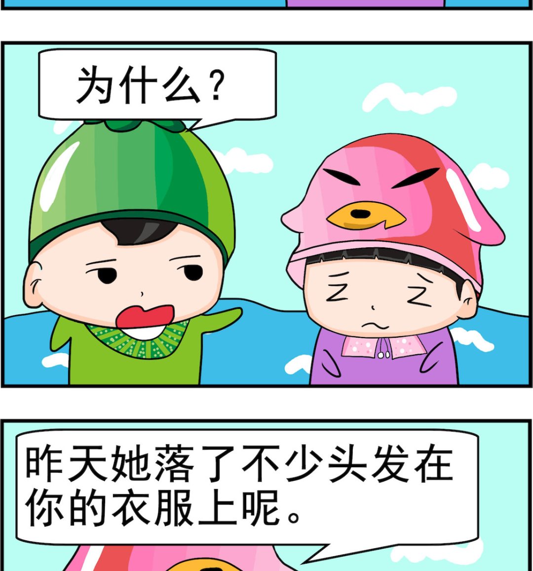 《校园协奏曲3》第089话 落头发 第2页