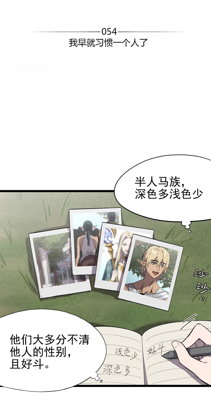 《失落之门》54话 054 我早就习惯一个人了 第2页