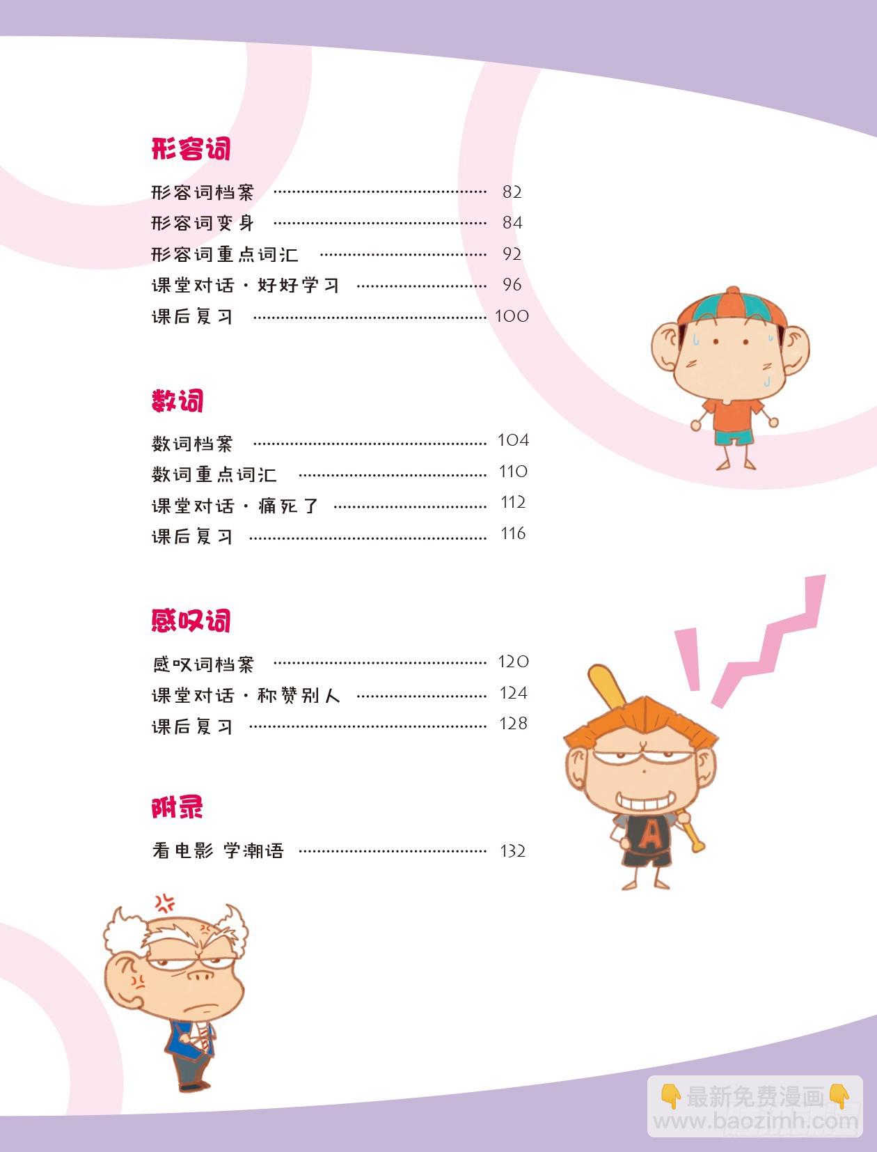 《爆笑校园大课堂-漫话英语》00《词类全透视1》序章 第7页