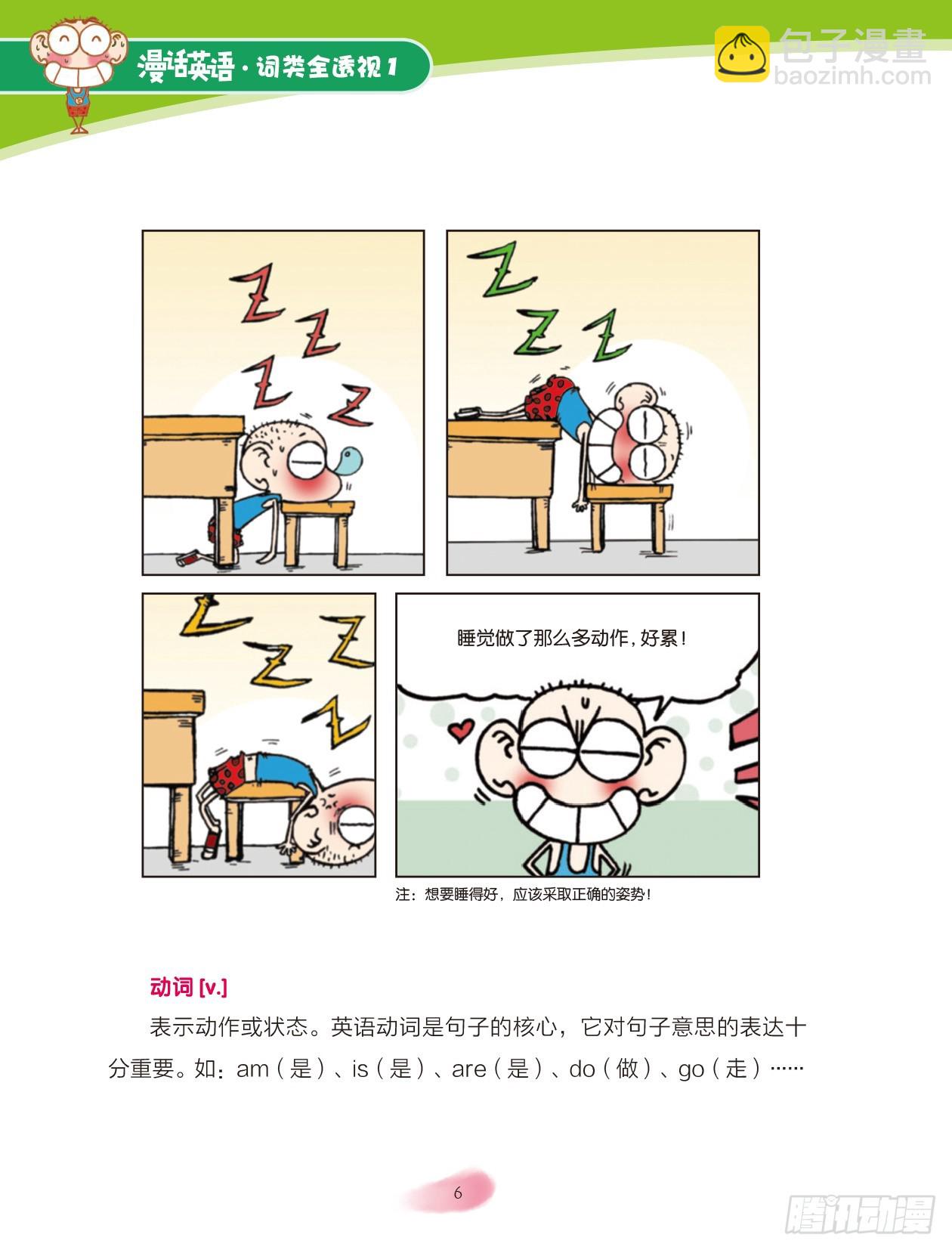 《爆笑校园大课堂-漫话英语》01 走进词类家族（1） 第7页