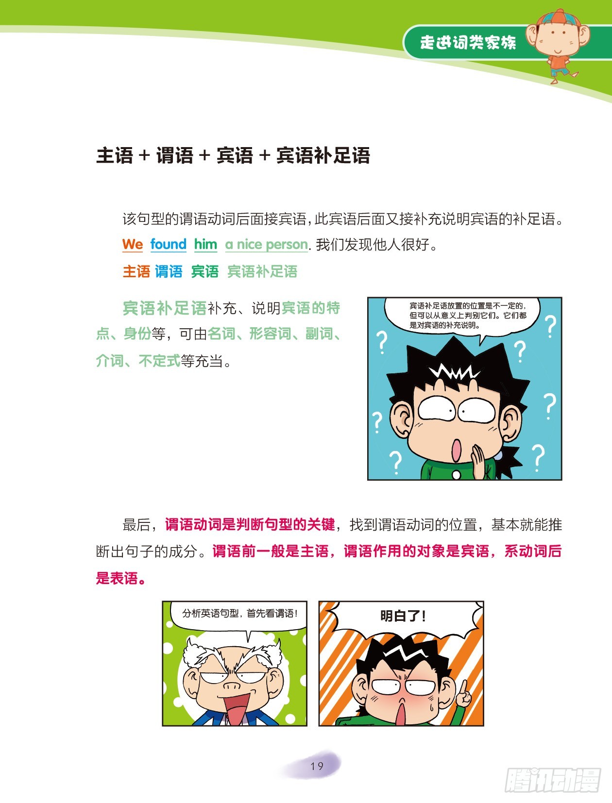 《爆笑校园大课堂-漫话英语》04 走进词类家族（4） 第1页