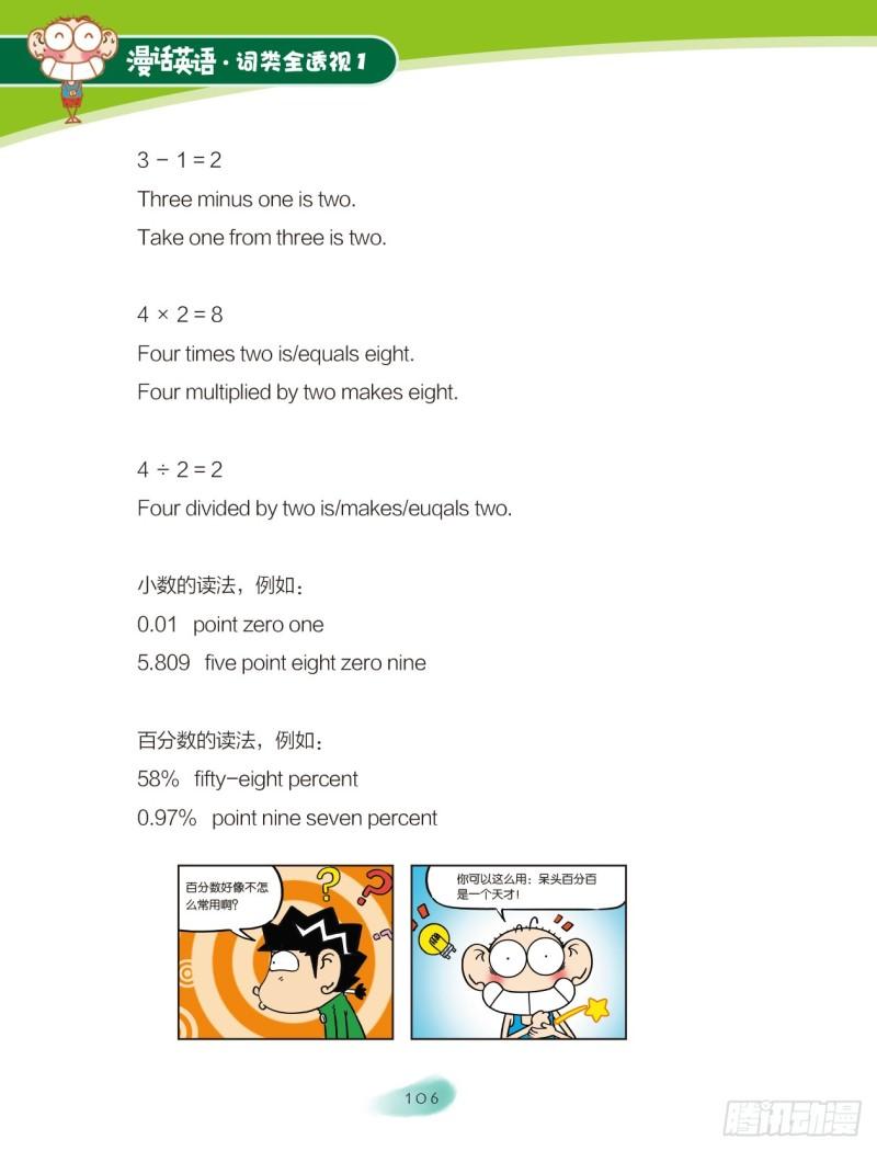 《爆笑校园大课堂-漫话英语》16 数词（1） 第4页