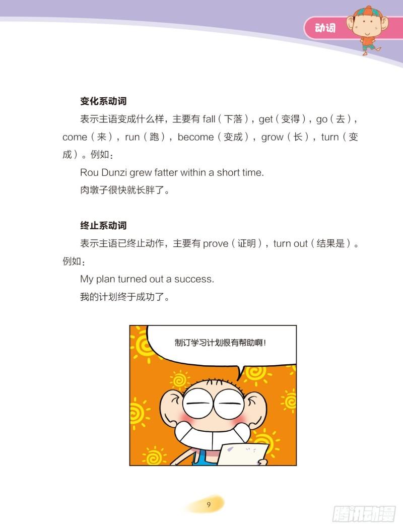 《爆笑校园大课堂-漫话英语》23 动词（2） 第2页