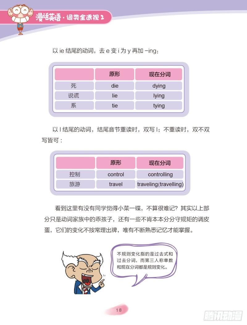 《爆笑校园大课堂-漫话英语》24 动词（3） 第5页