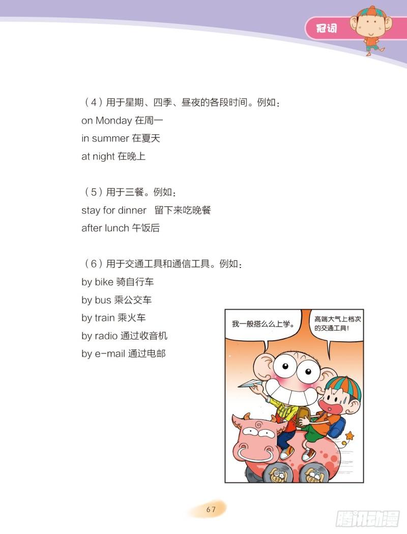 《爆笑校园大课堂-漫话英语》31 冠词（2） 第6页