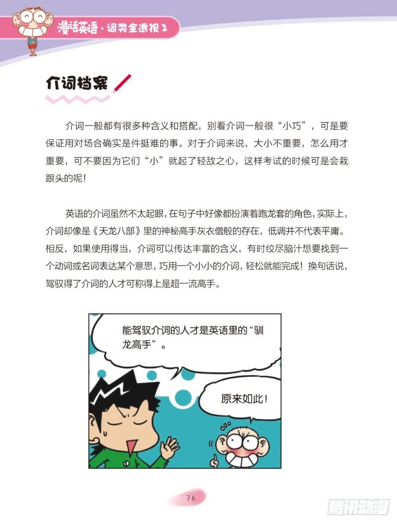 《爆笑校园大课堂-漫话英语》33 介词（1） 第2页