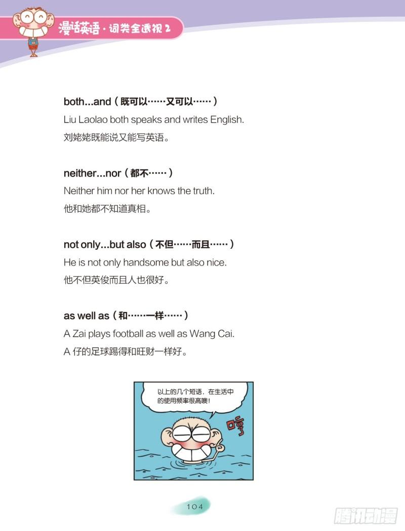 《爆笑校园大课堂-漫话英语》37 连词（1） 第4页