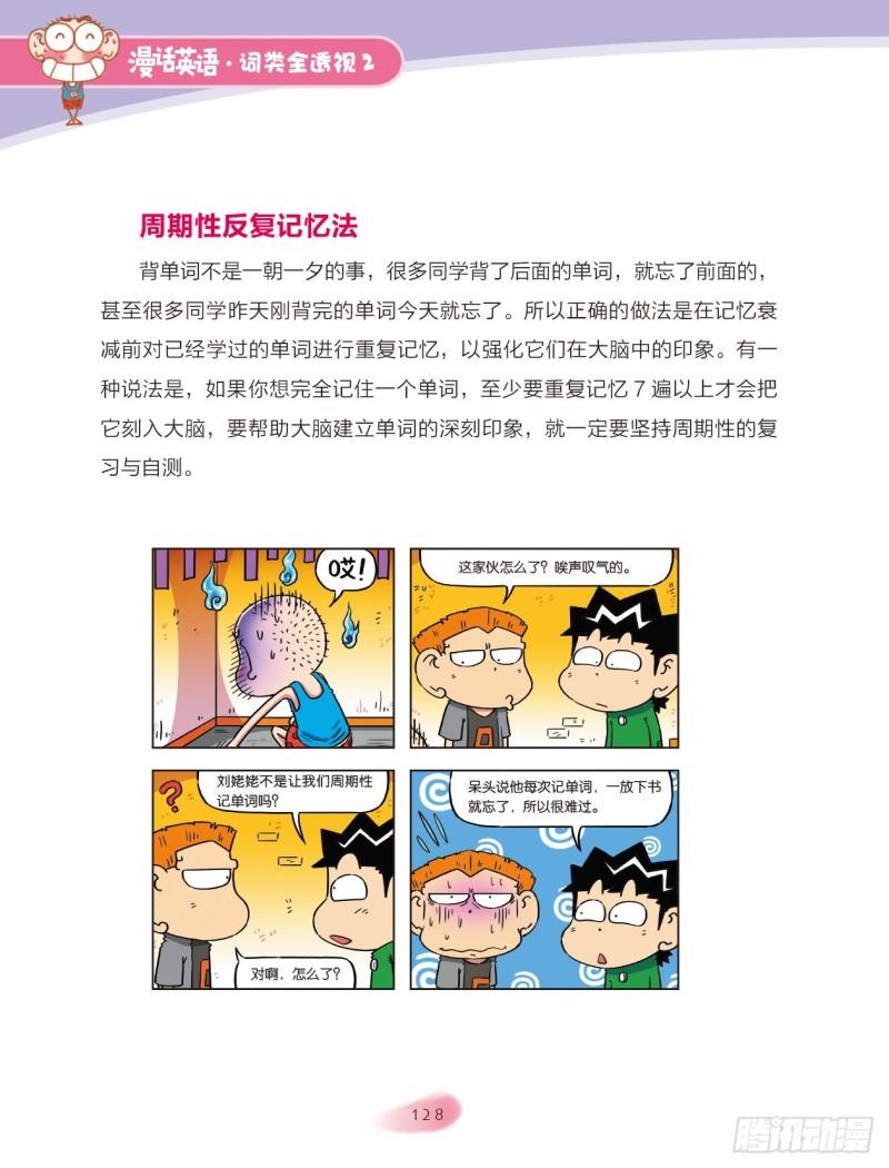 《爆笑校园大课堂-漫话英语》41 单词记忆法（2） 第1页