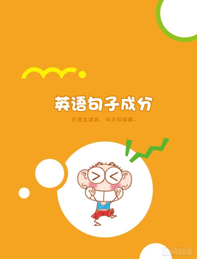 《爆笑校园大课堂-漫话英语》43 英语句子成分（1） 第1页