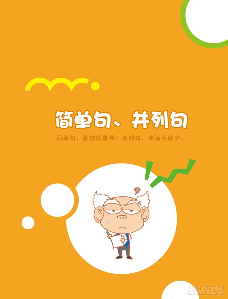 《爆笑校园大课堂-漫话英语》53 简单句、并列句（1） 第1页