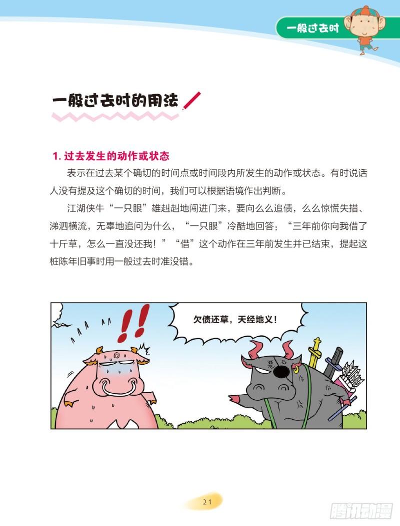 《爆笑校园大课堂-漫话英语》68 一般过去时（1） 第3页
