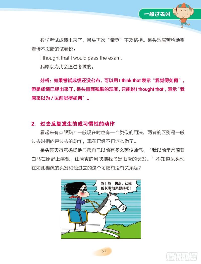 《爆笑校园大课堂-漫话英语》68 一般过去时（1） 第5页