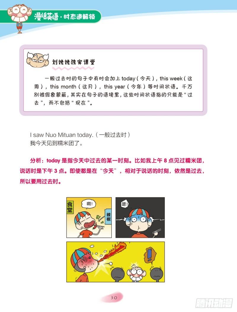 《爆笑校园大课堂-漫话英语》69 一般过去时（2） 第5页