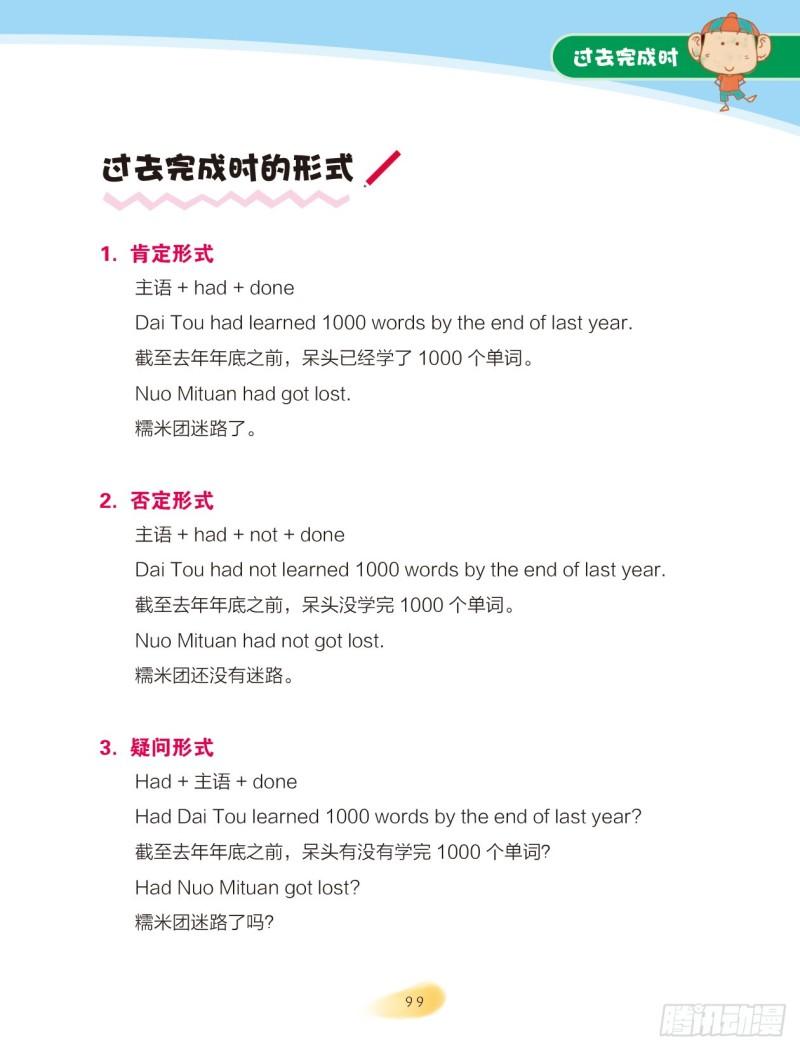 《爆笑校园大课堂-漫话英语》79 过去完成时 第5页