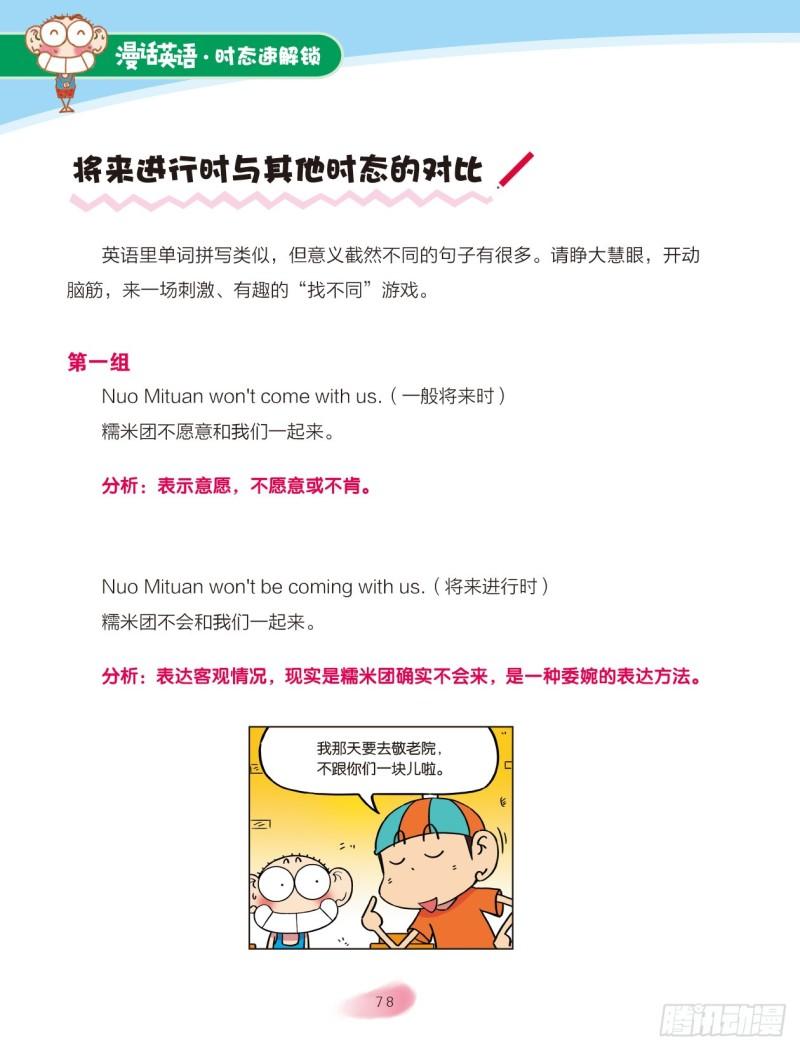 《爆笑校园大课堂-漫话英语》76 过去进行时（3） 第8页