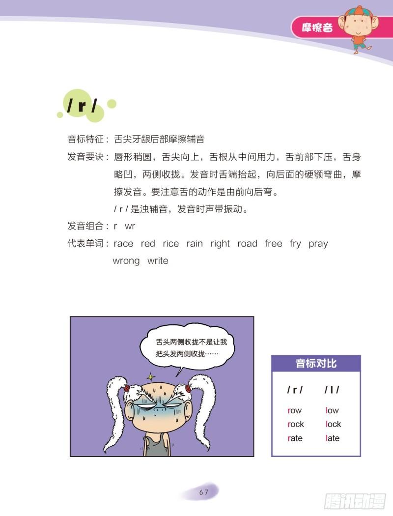 《爆笑校园大课堂-漫话英语》95 摩擦音（2） 第5页