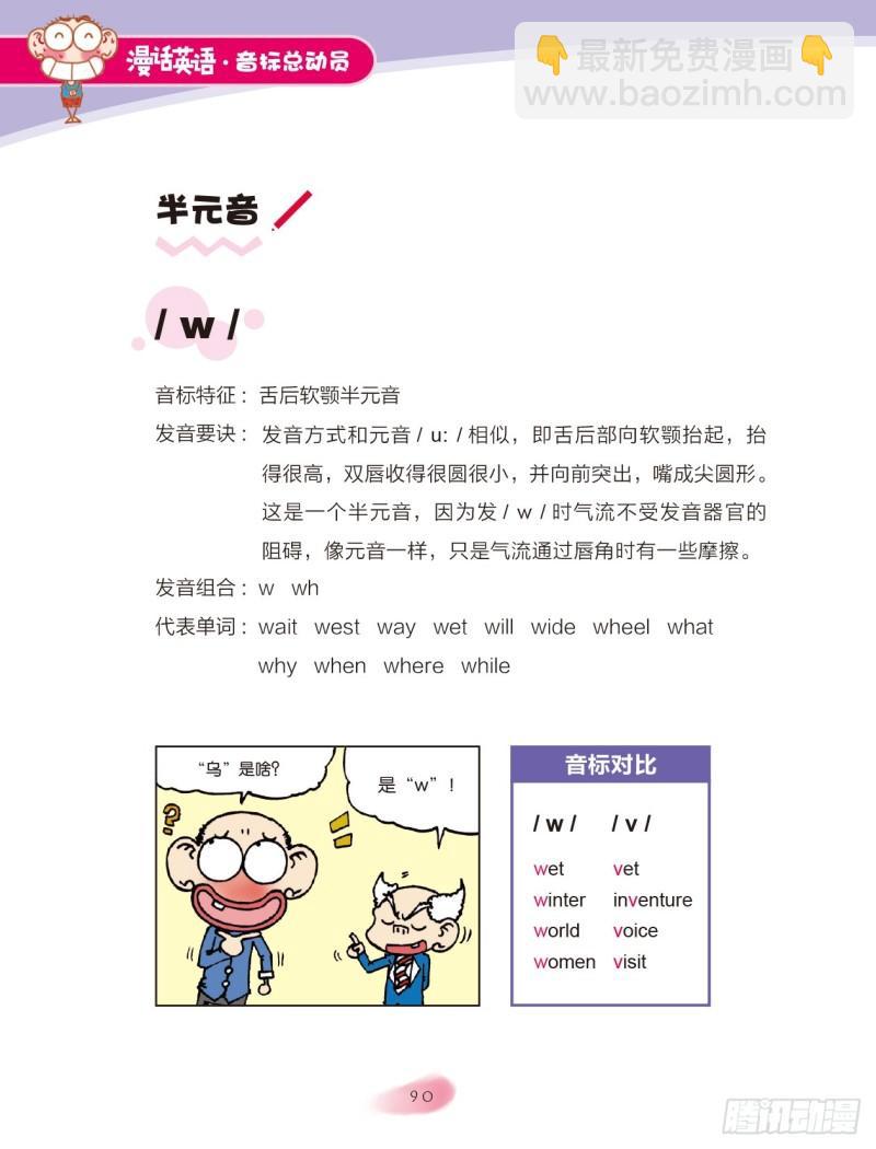 《爆笑校园大课堂-漫话英语》99 鼻辅音、舌边音（1） 第6页