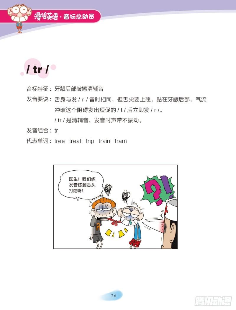 《爆笑校园大课堂-漫话英语》97 破擦音（1） 第4页