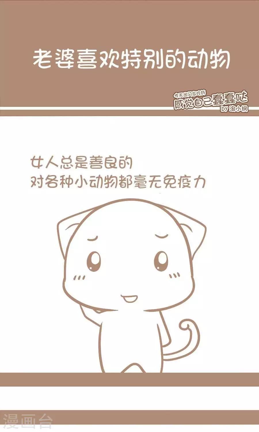 《感觉自己蠢蠢哒》第24话老婆喜欢特别的动物 第1页