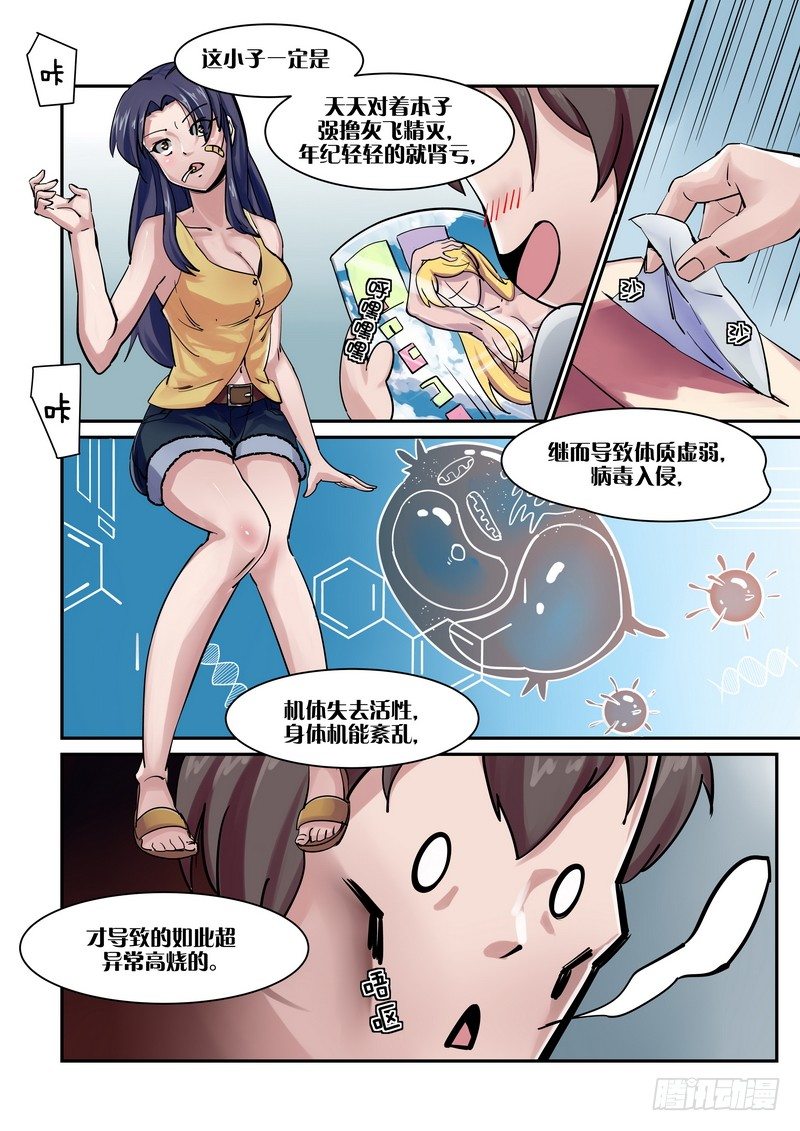 《分裂女神》第二话 身后事，我还没死啊，喂！！ 第3页