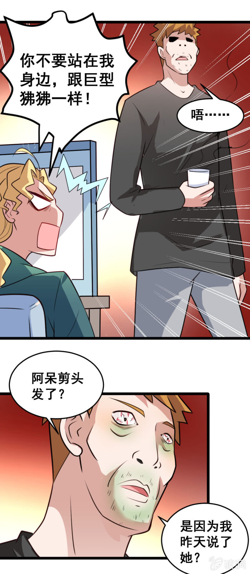 《奇葩工作室！》啊呆的变化 第9页