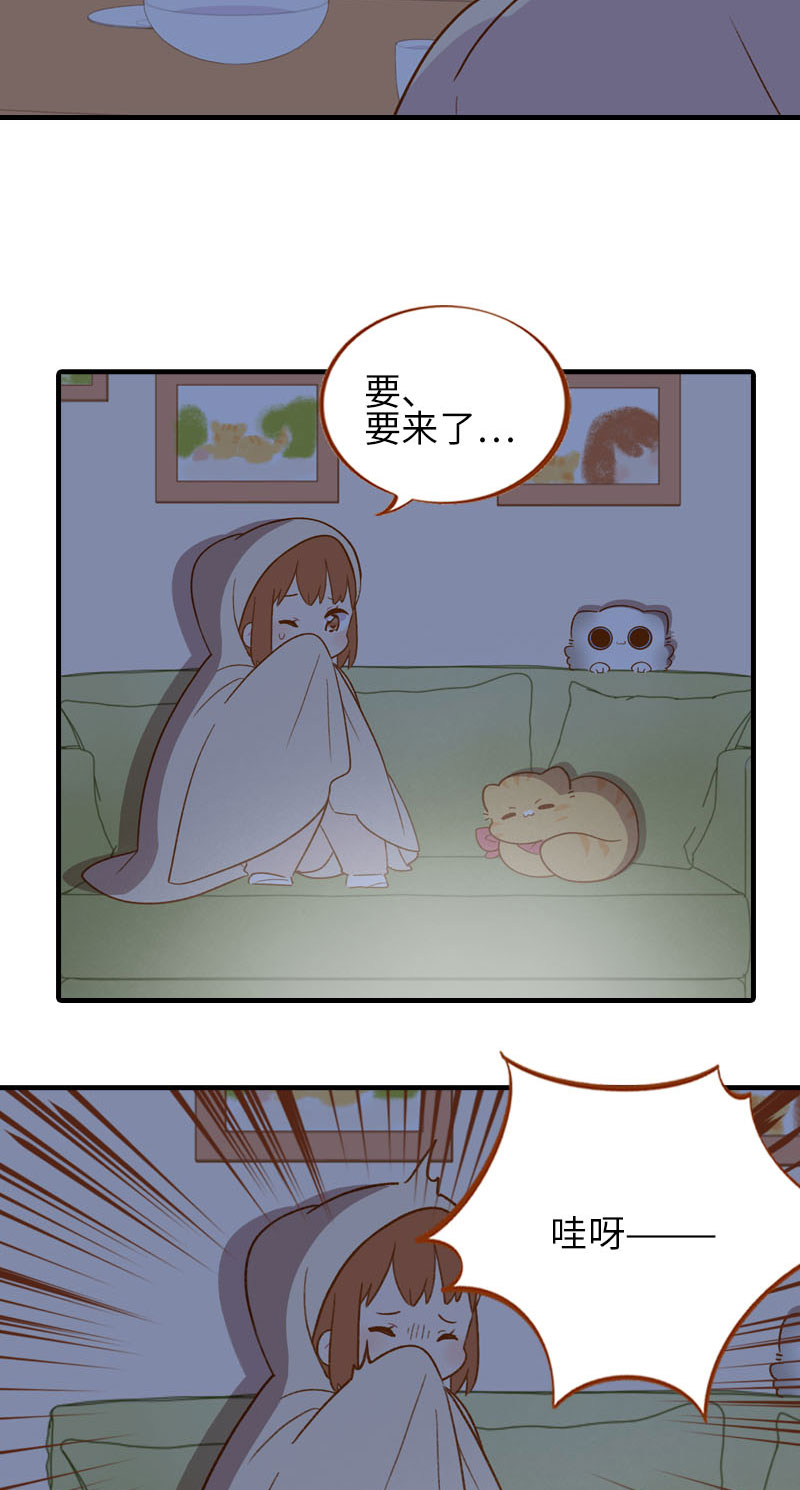 《猫咪的人类饲养指南》第60话 橘子陪你看恐怖片（完结） 第3页