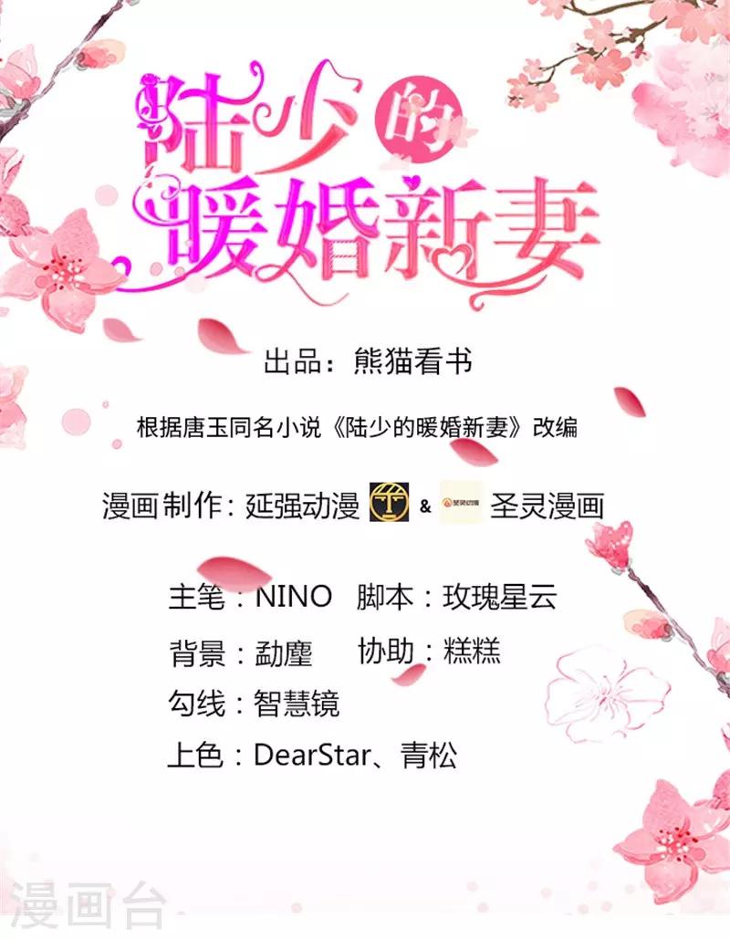 《陆少的暖婚新妻》第60话 第1页