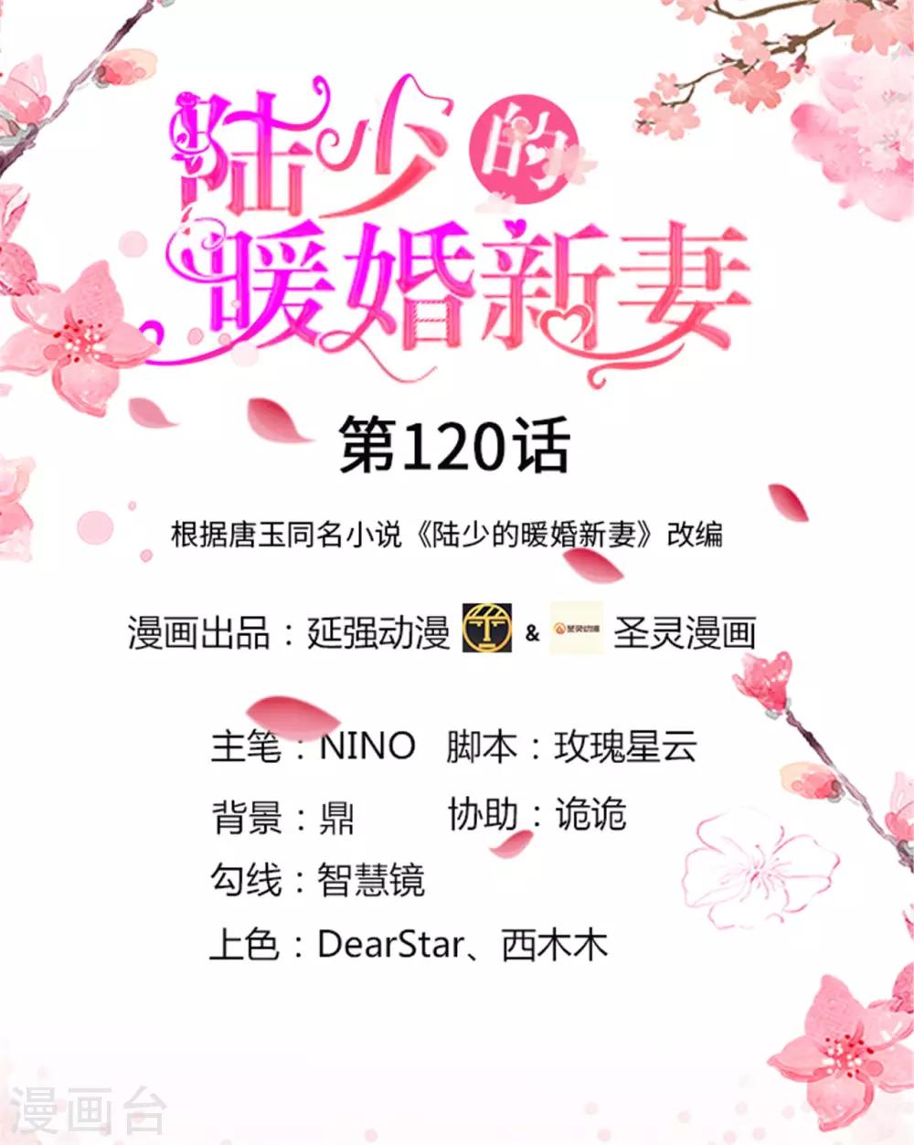 《陆少的暖婚新妻》第120话 第1页