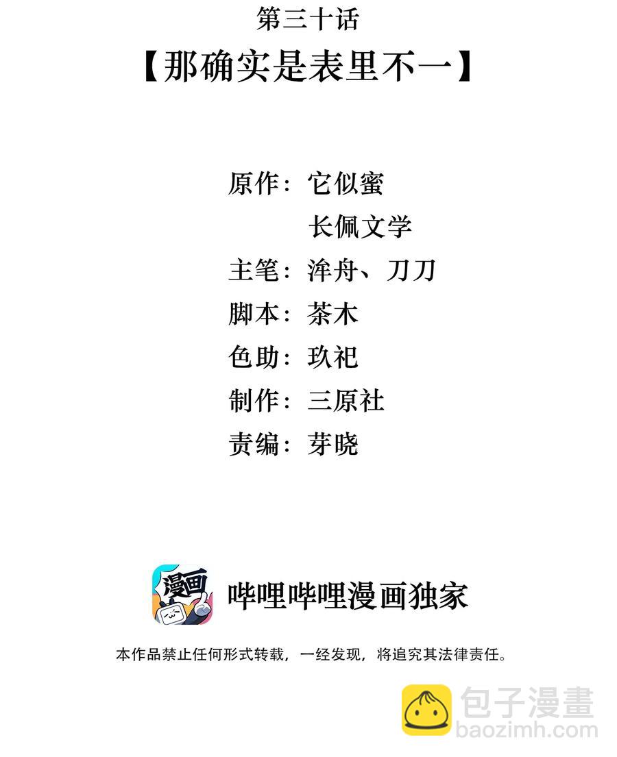 《晚安梁逍》030 那确实是表里不一 第3页