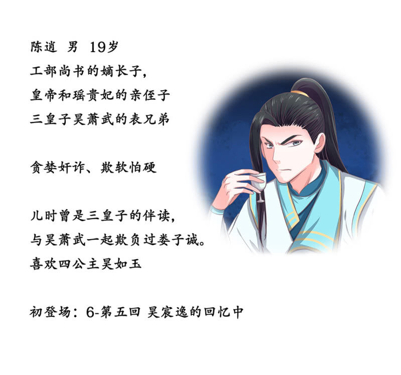 《烟雨沉逸》资料出场角色整理（不定期更新） 第8页