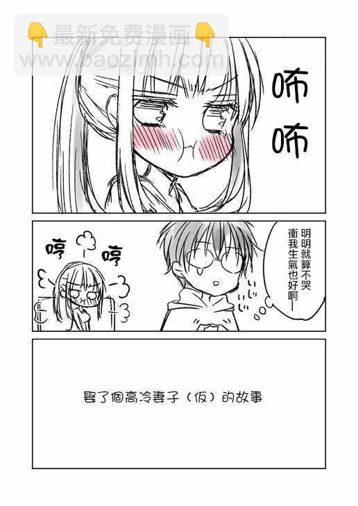 《和高冷妻子的新婚生活》不熟练的两人 推特版01 第3页