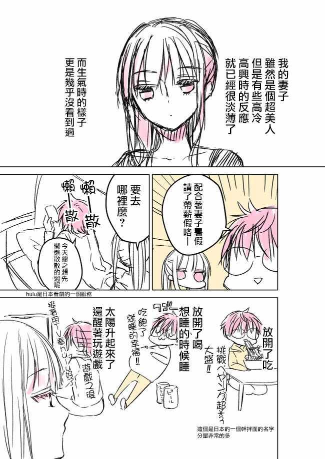 《和高冷妻子的新婚生活》不熟练的两人 推特版11 第1页