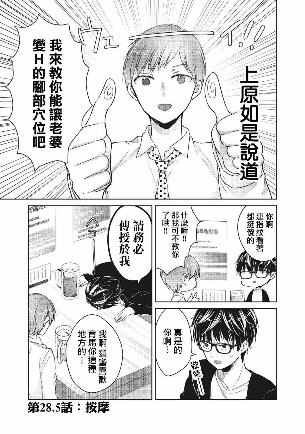 《和高冷妻子的新婚生活》第28.5话 按摩 第1页