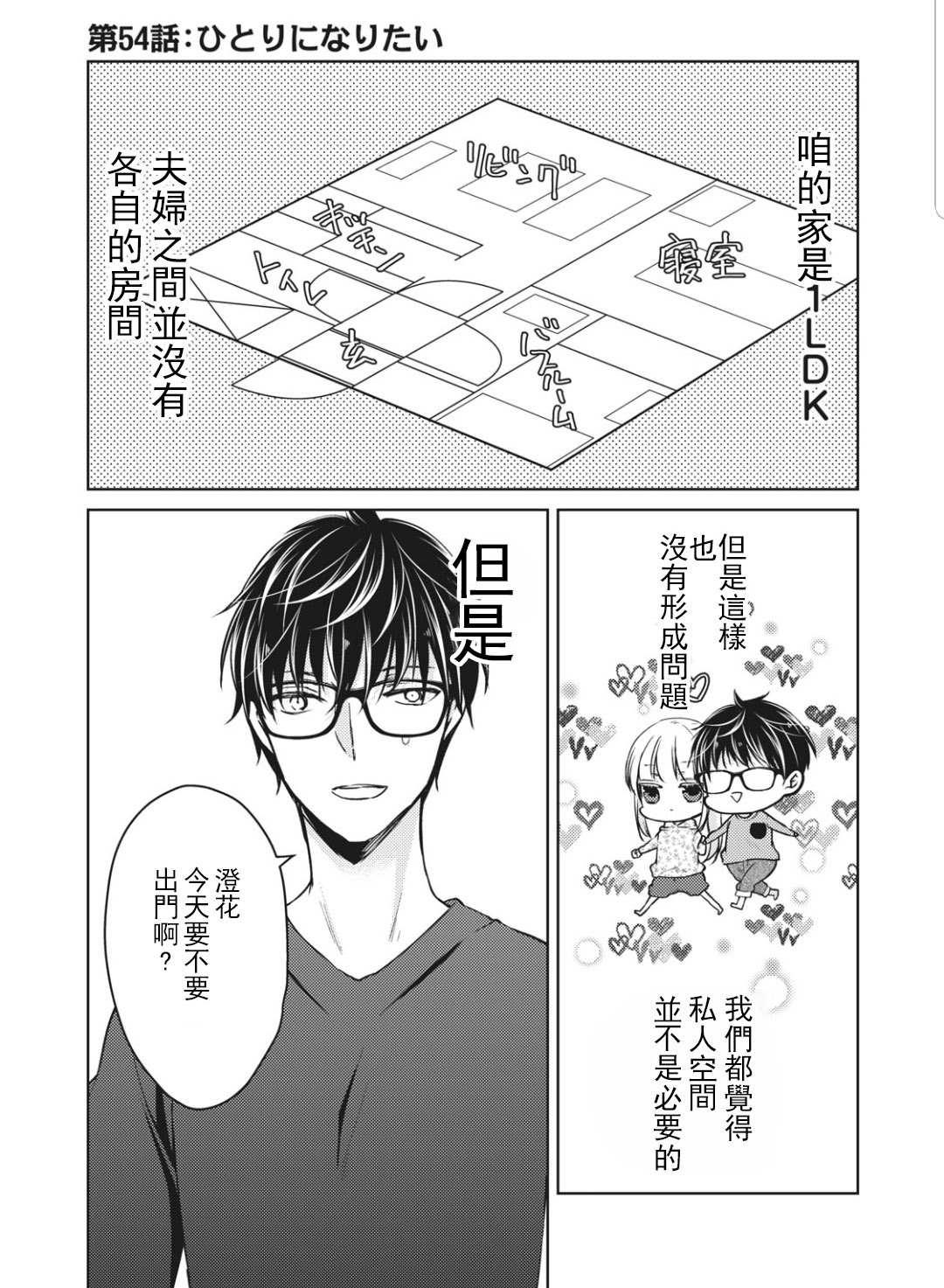 《和高冷妻子的新婚生活》第54话 第1页